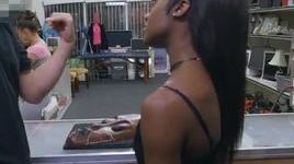 Black Lexxi Deep Sucking Dick Behind Counter In A Pawn Shop Office