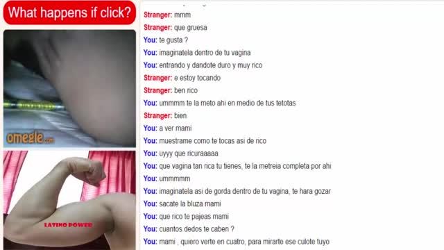 Puta Caliente en Omegle se masturba