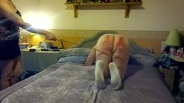 Caned By Bitch Wife