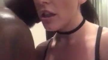 Black cock tits