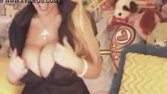 Taylor Stevens Shows Her Gigantic Boobies