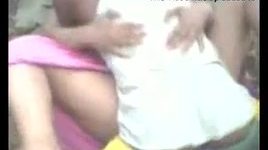 Village boys and aunty